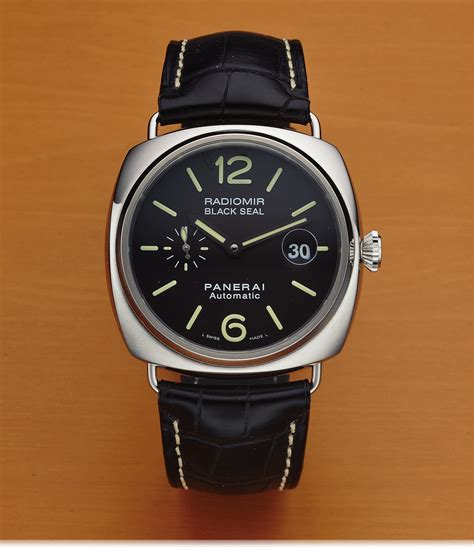 panerai black seal meaning